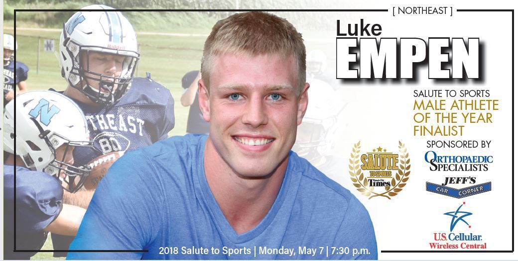 Northeast's Luke Empen